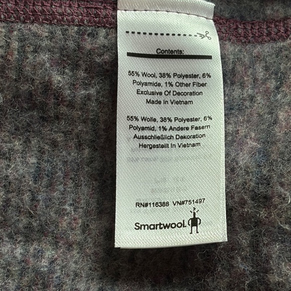 Smartwool Hudson Trail Pullover Cowl Neck Sweater Size XL - Picture 5 of 8